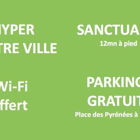 Le Montferrat - 65M2 - 2 Chambres - Rue De La Grotte - Hyper Centre Lourdes Esterno foto