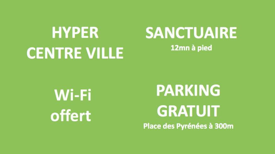 Le Montferrat - 65M2 - 2 Chambres - Rue De La Grotte - Hyper Centre Lourdes Esterno foto