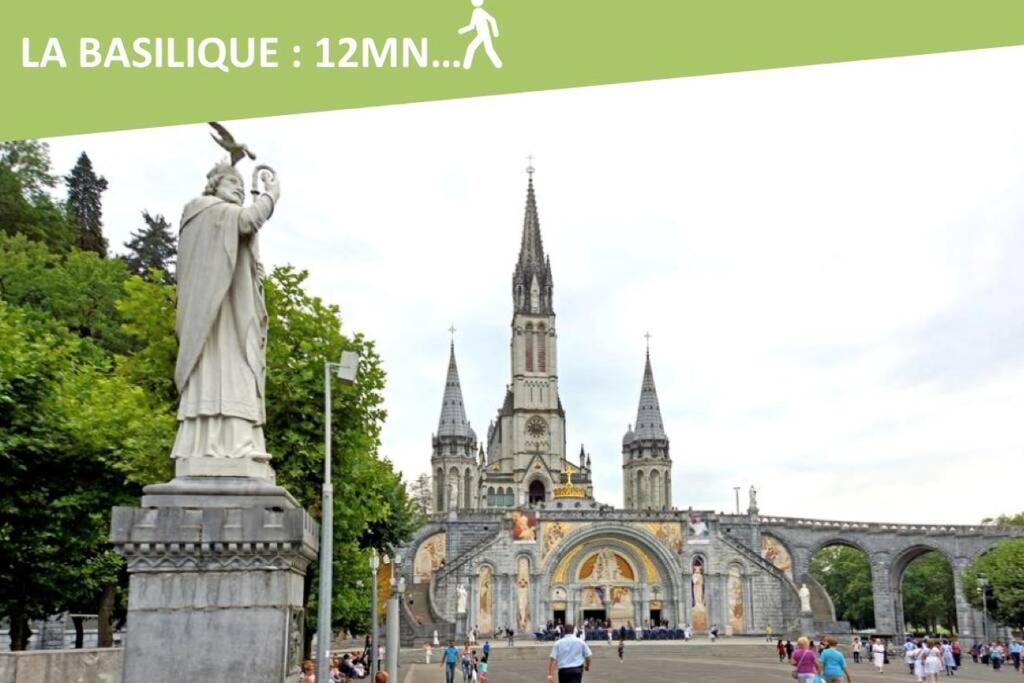 Le Montferrat - 65M2 - 2 Chambres - Rue De La Grotte - Hyper Centre Lourdes Esterno foto