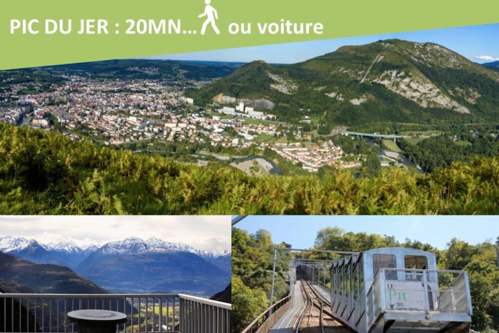 Le Montferrat - 65M2 - 2 Chambres - Rue De La Grotte - Hyper Centre Lourdes Esterno foto