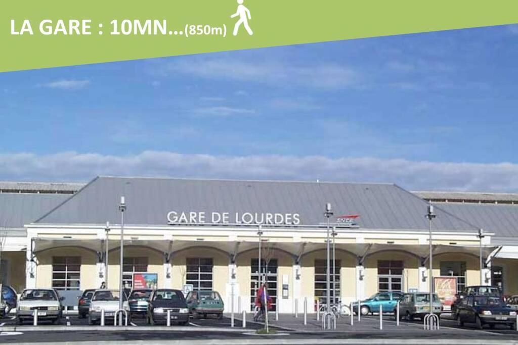 Le Montferrat - 65M2 - 2 Chambres - Rue De La Grotte - Hyper Centre Lourdes Esterno foto
