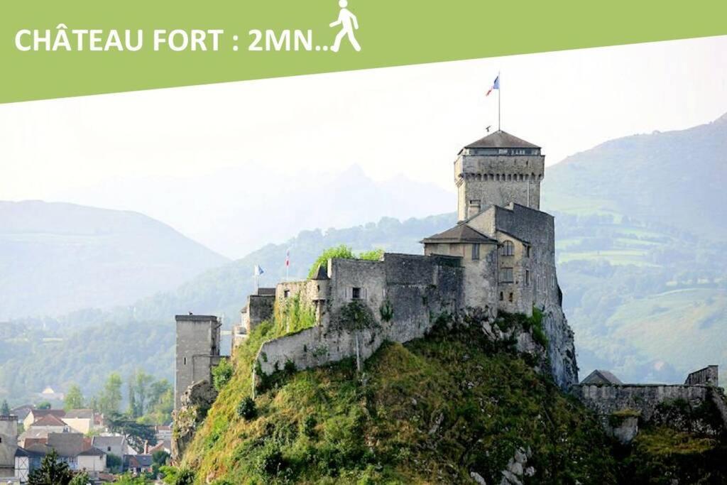 Le Montferrat - 65M2 - 2 Chambres - Rue De La Grotte - Hyper Centre Lourdes Esterno foto